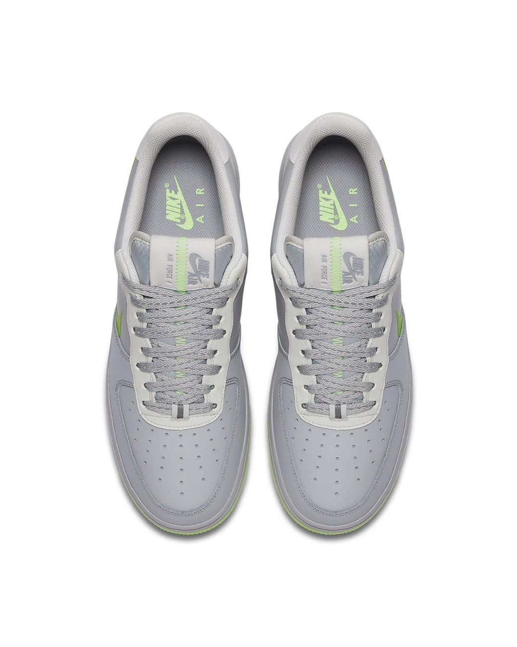 Nike Blue Air Force 1 Low 'Volt Swoosh' for men