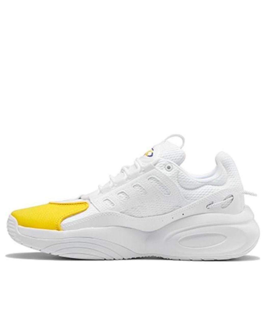 Reebok White Solution Mid Collegiate' for men