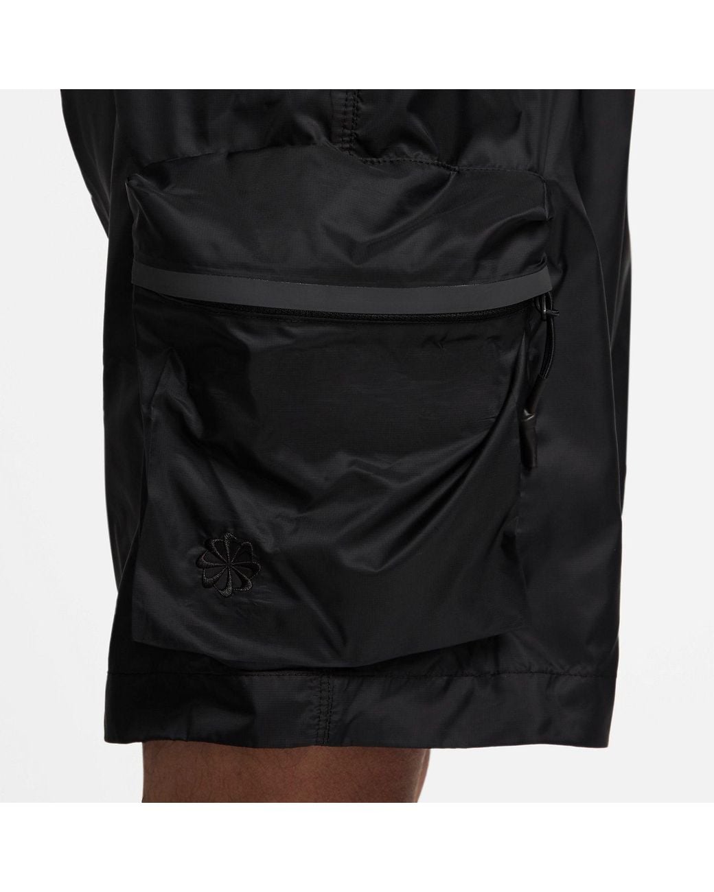 Nike Black Sportswear Tech Pack Cargo Pocket Shorts for men