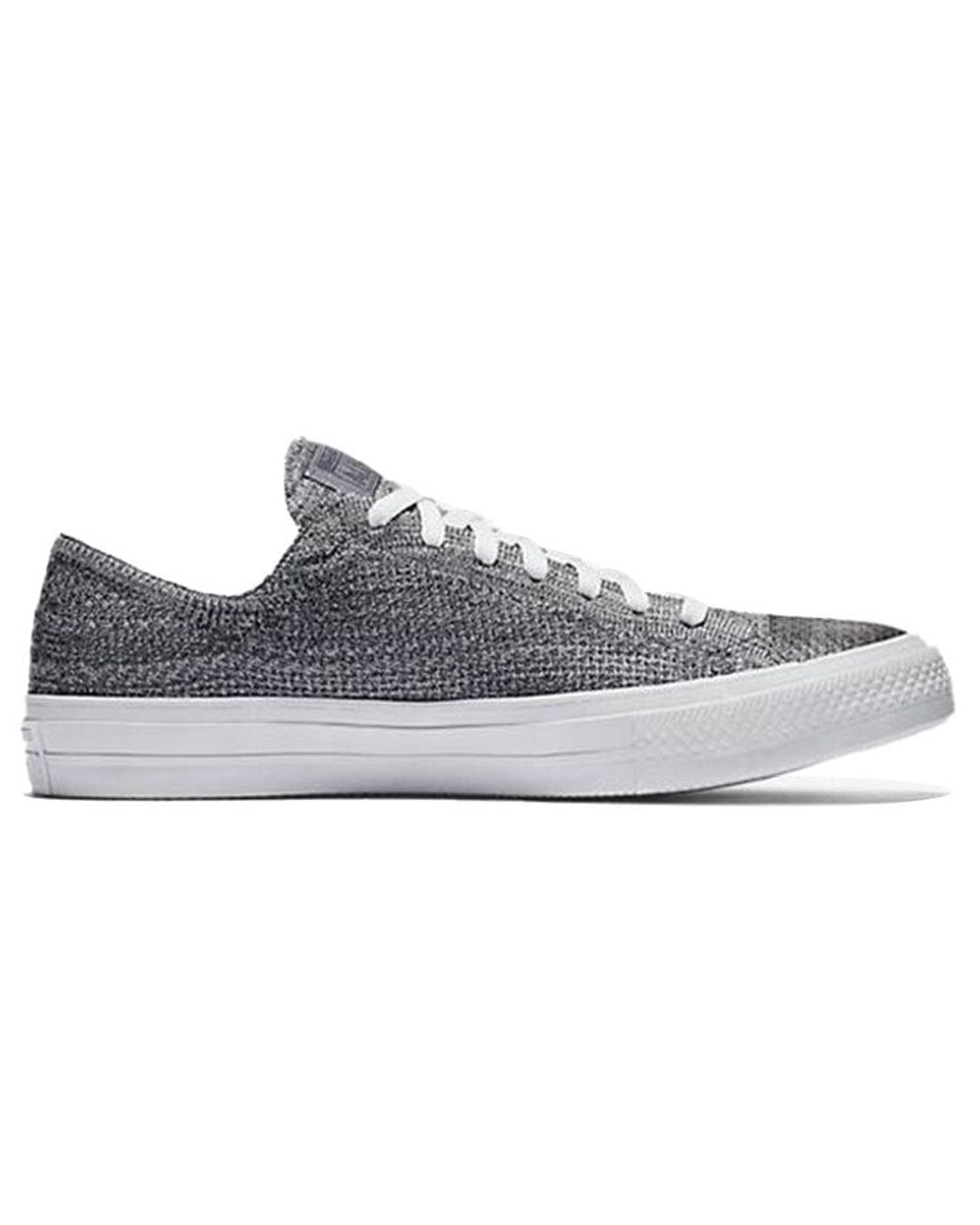 Converse Blue Nike X Chuck Taylor All Star Flyknit Low 'Light Carbon' for men