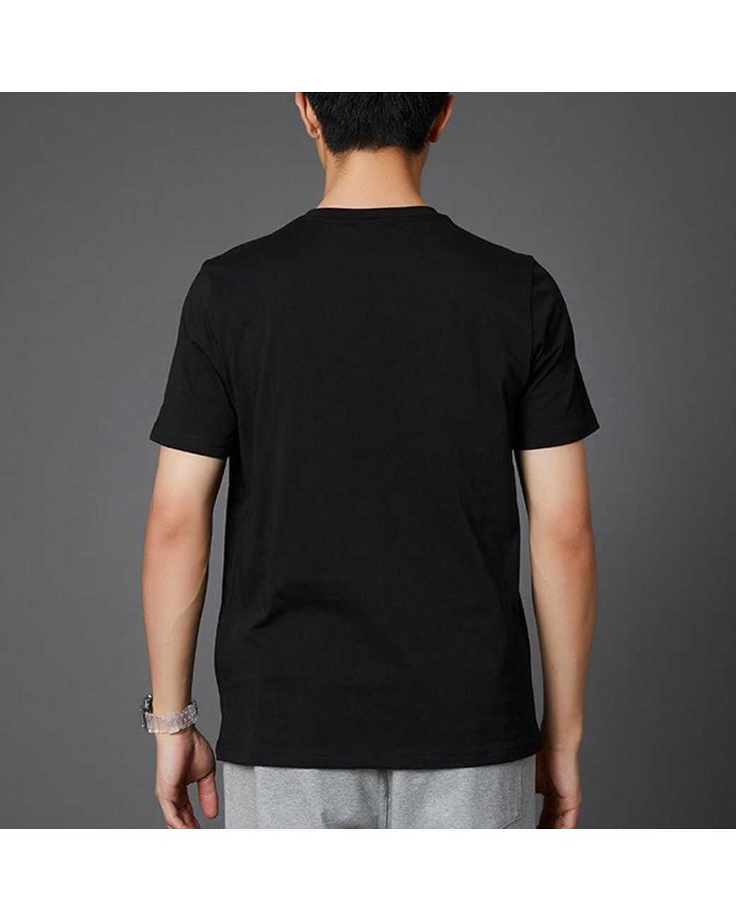 PUMA Black Classics Logo T-Shirt for men