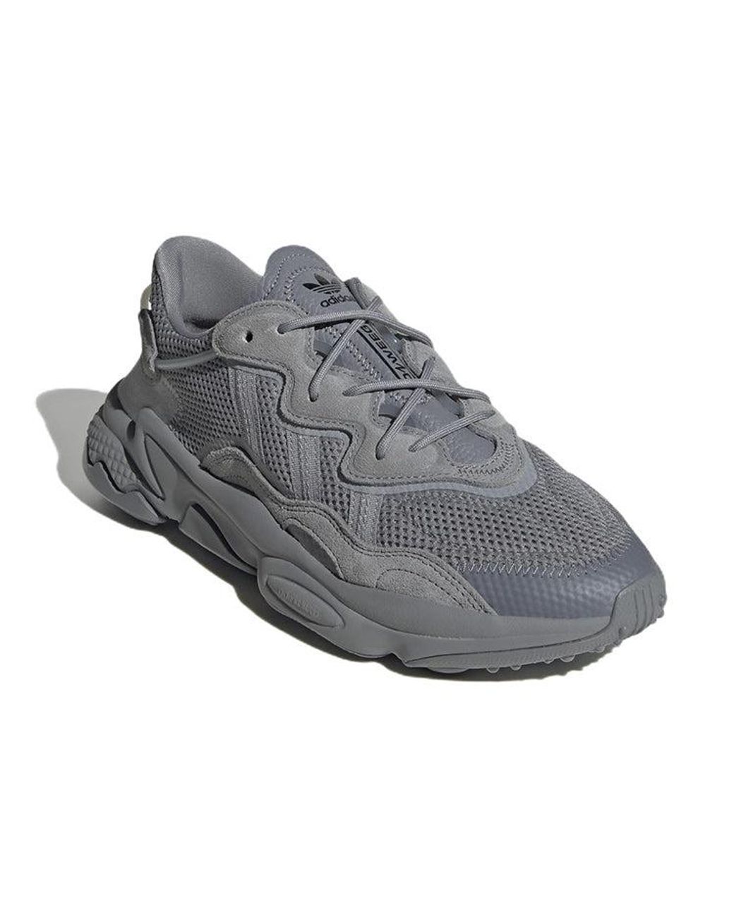 Adidas Gray Ozweego Shoes for men