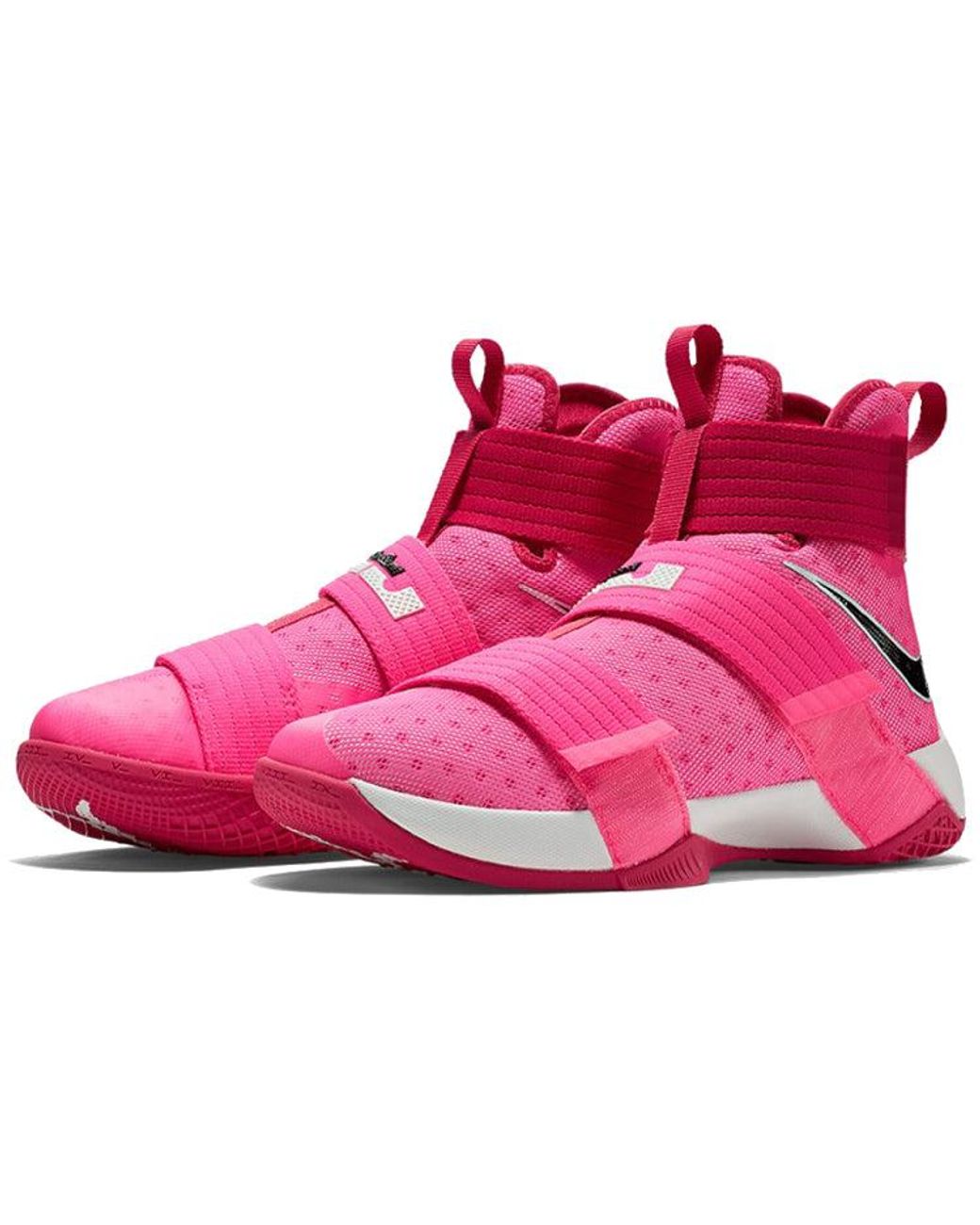 Nike Pink Lebron Zoom Soldier 10 'Kay Yow' for men