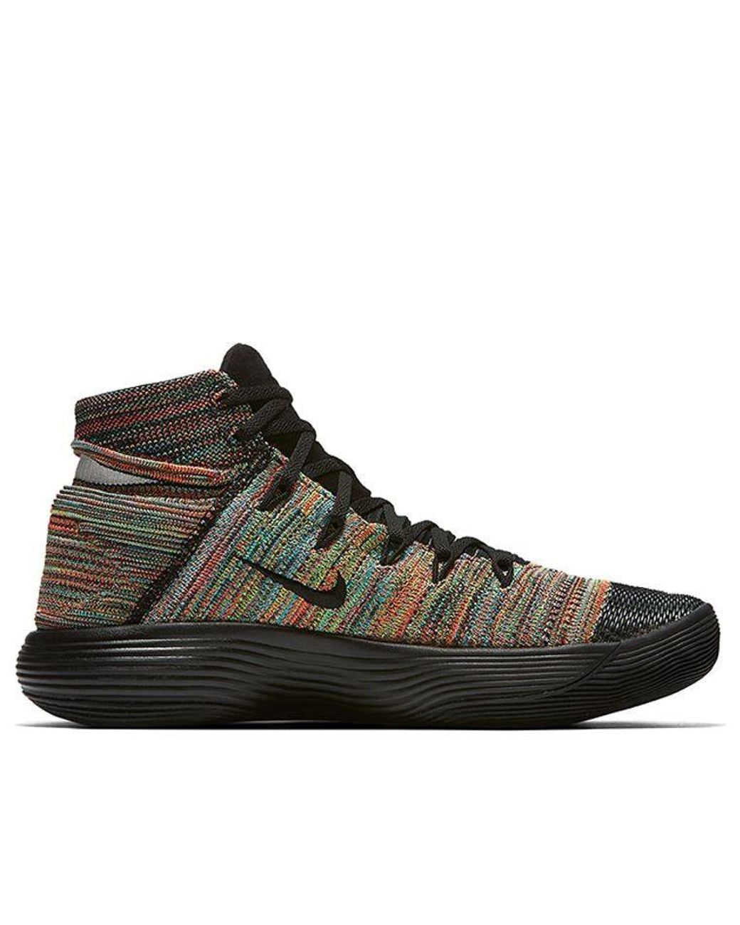 Nike Black Hyperdunk 2017 Flyknit 'Multi-Color' for men