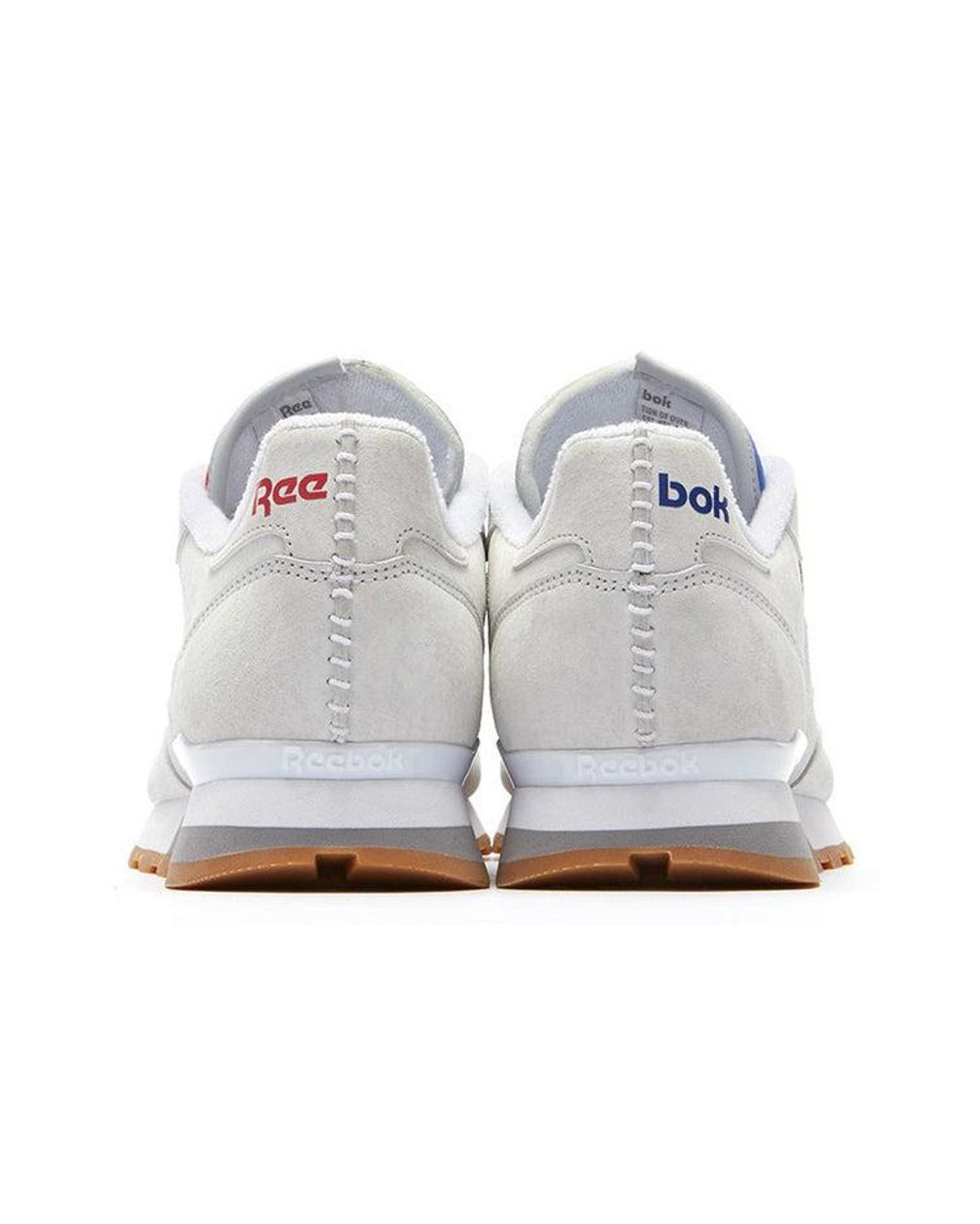 Reebok White Kendrick Lamar X Classic Leather 'Skull' for men
