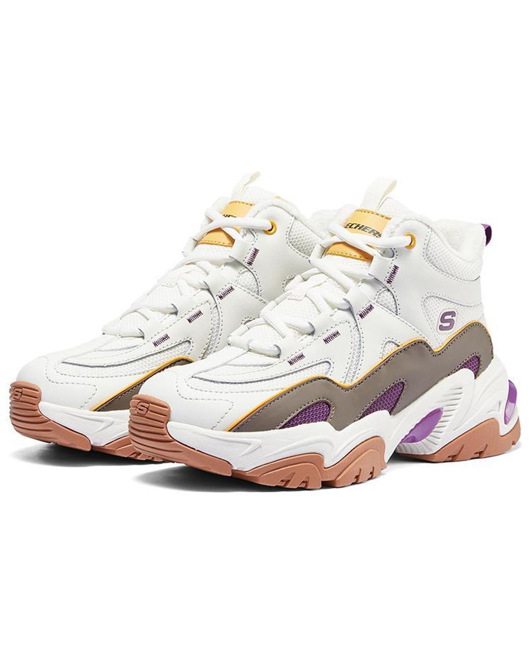 Skechers White (Wmns) Stamina Shoes