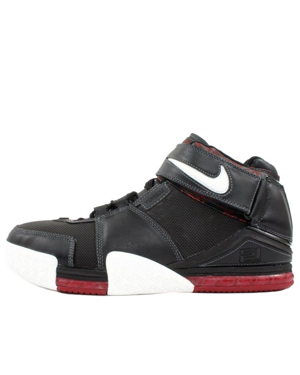 Nike Black Zoom Lebron 2 Crimson' for men