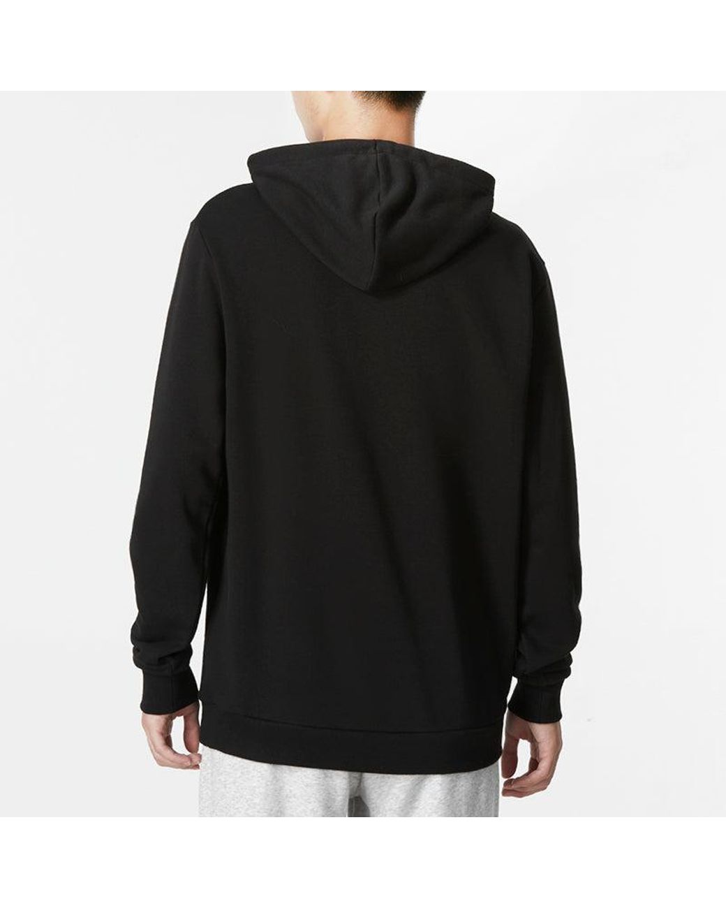 PUMA Black Team Goal 23 Casual Hoodie for men