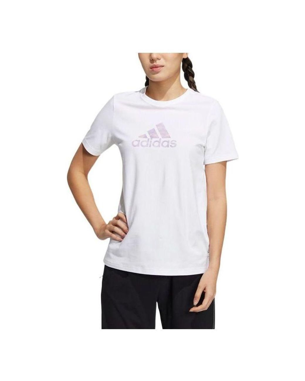 Adidas White (Wmns) Must Have Bos T-Shirt