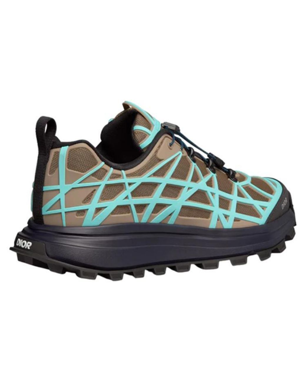 Dior Blue B31 Runner Sneaker Khaki for men