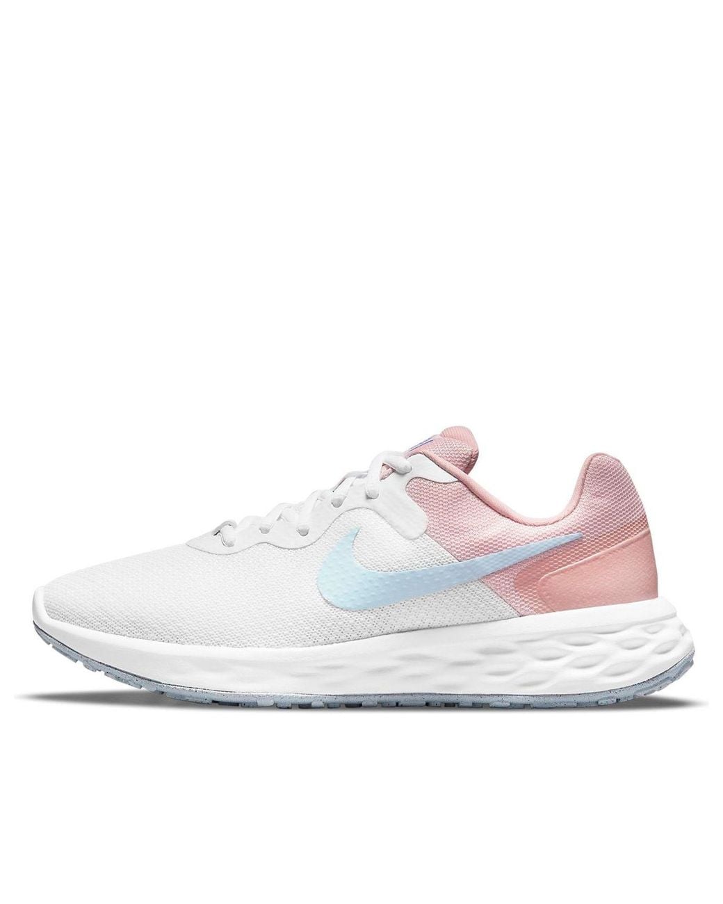 Nike White (Wmns) Revolution 6 Nn Low-Top