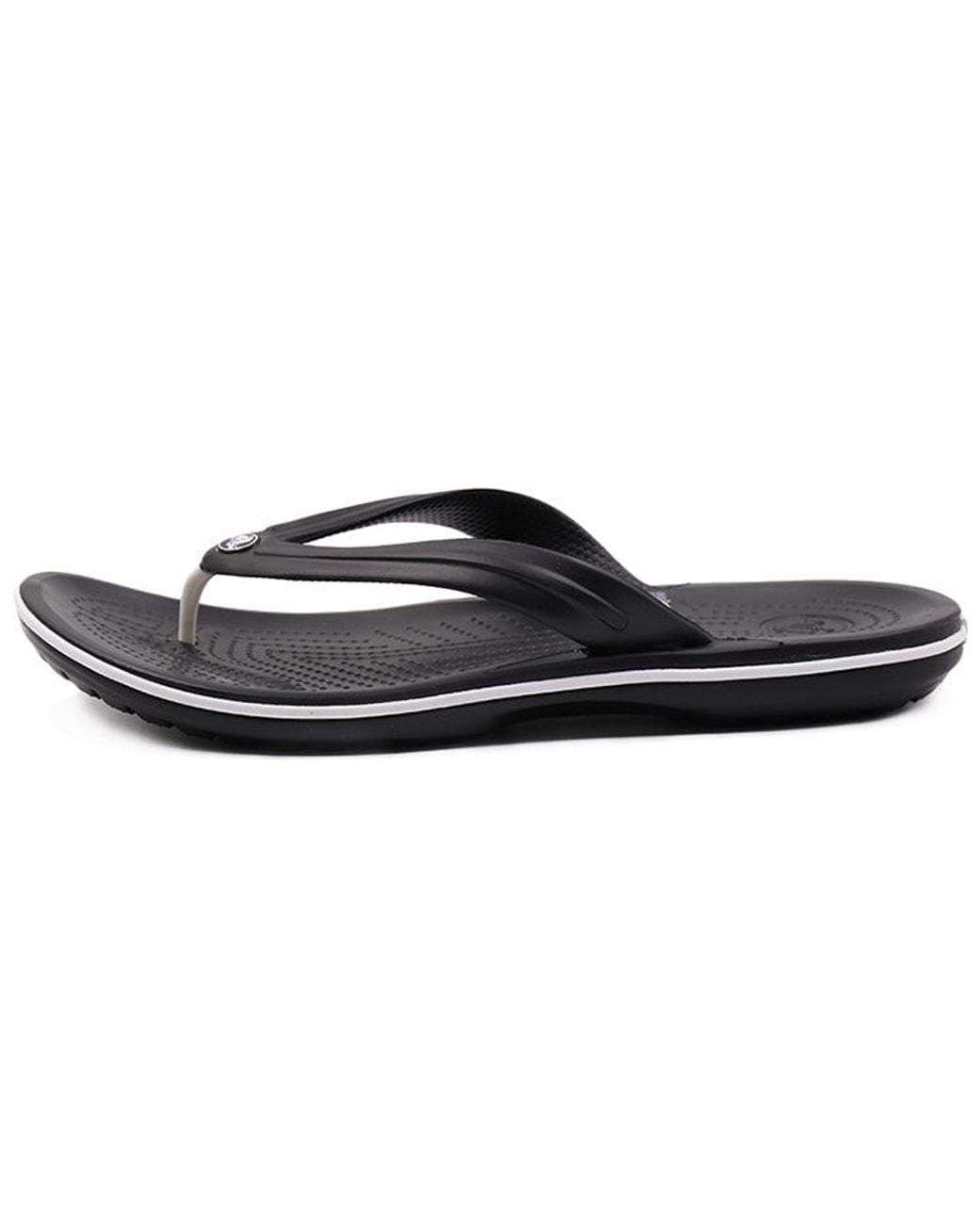 CROCSTM Black Beach Flip-Flops