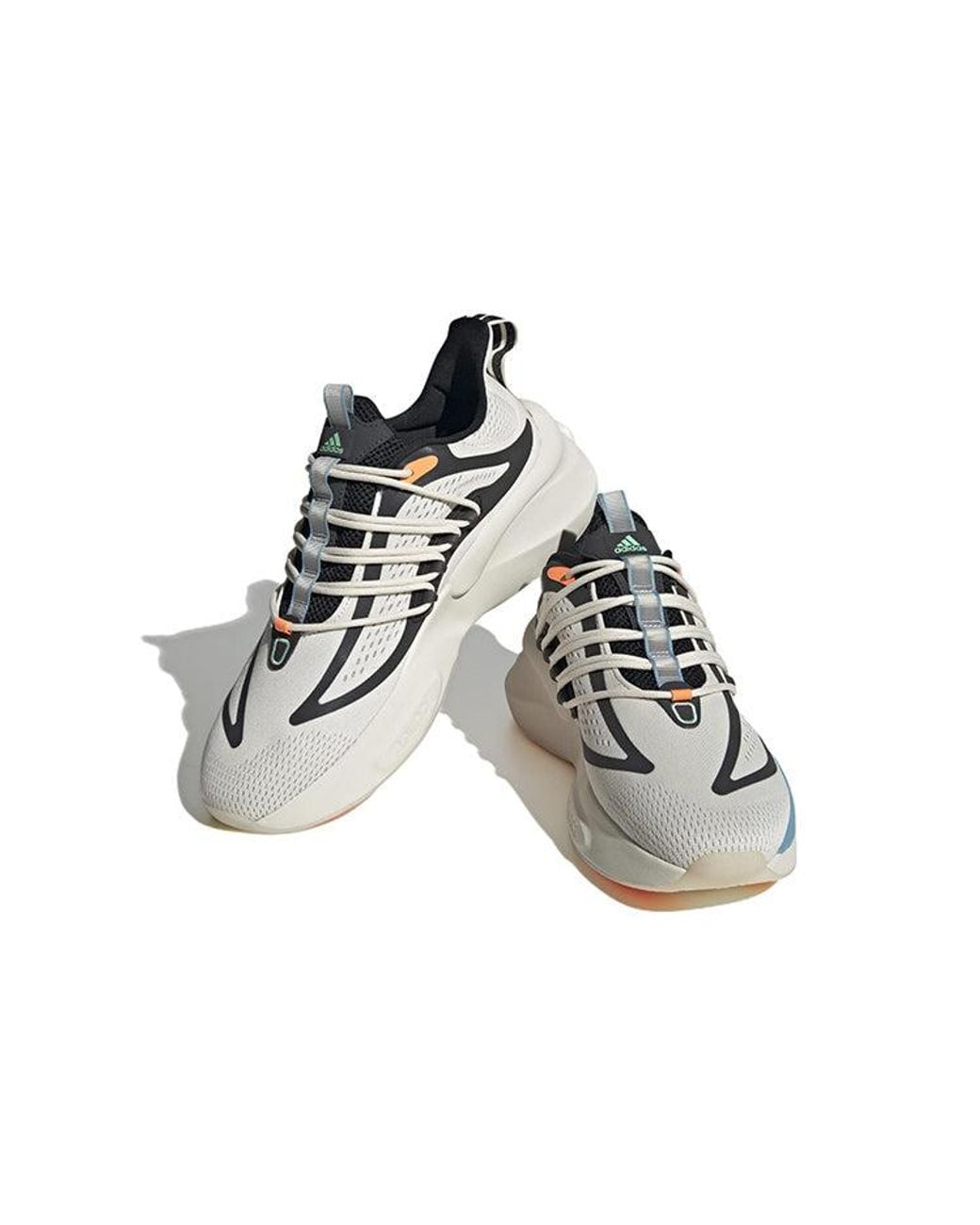 Adidas Blue Alphaboost V1 Shoes 'Chalk Pulse Mint' for men