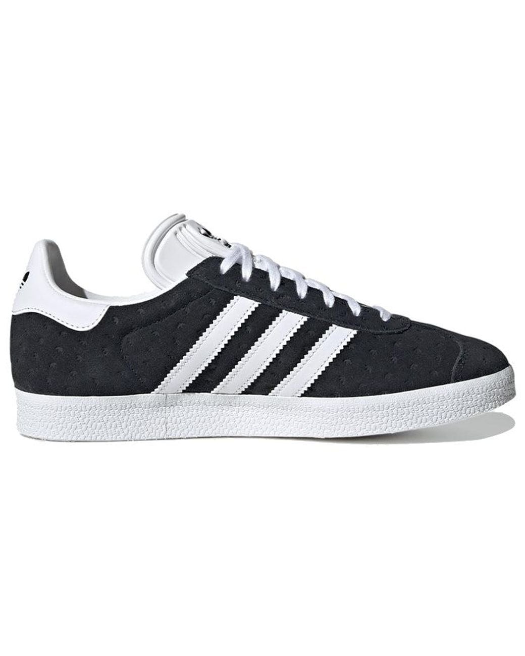 Adidas Blue (Wmns) Gazelle 'Allover Debossed Trefoils'