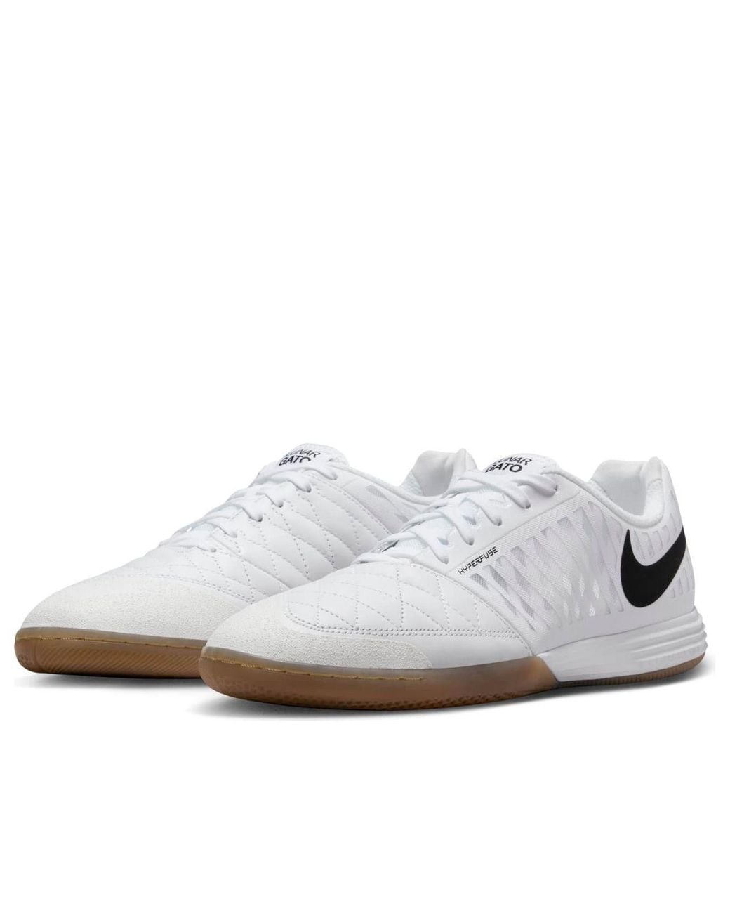 Nike White Lunar Gato 2 Gum Light' for men