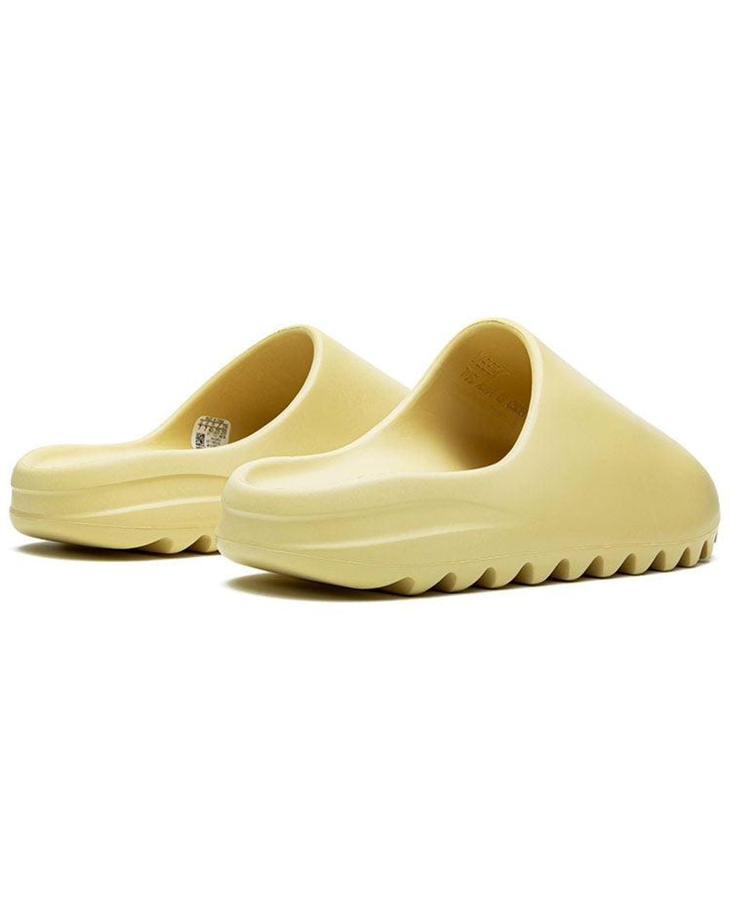 Adidas Yellow Yeezy Slide 'Desert Sand' for men