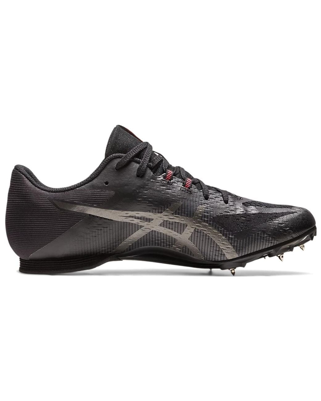 Asics Black Hyper Md 8 Gunmetal' for men