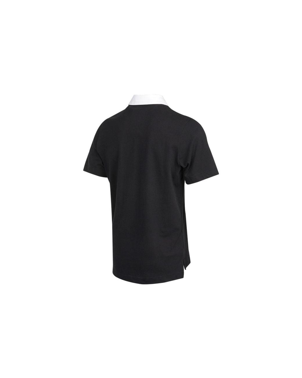 Nike Black Nsw Spe Ss Rugby Polo Sports Short Sleeve Polo Shirt for men