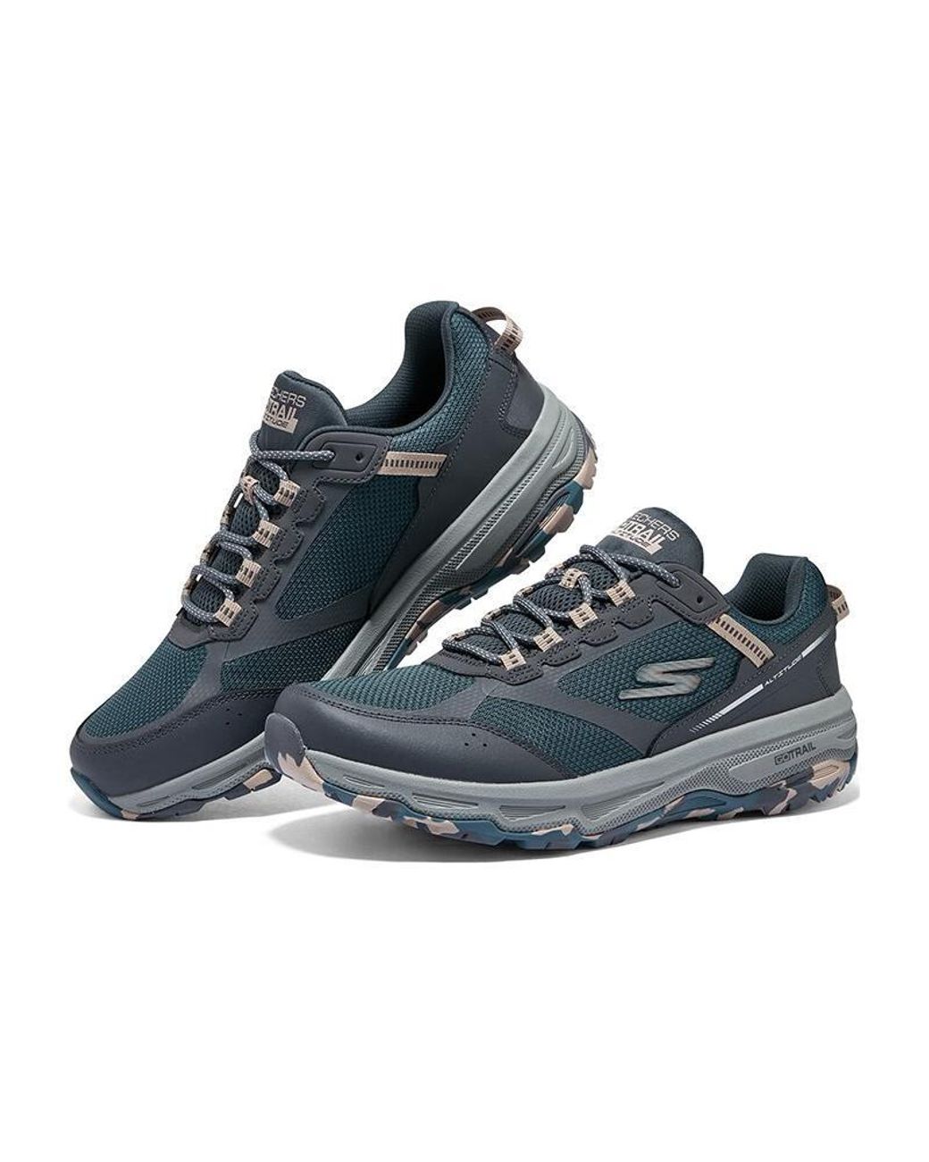 Skechers Blue Go Run Trail Altitude Marble Rock 2.0 for men