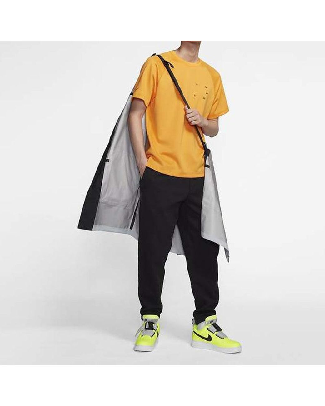 Nike Blue Lab Colorblock Sports Hooded Windbreaker Jacket for men