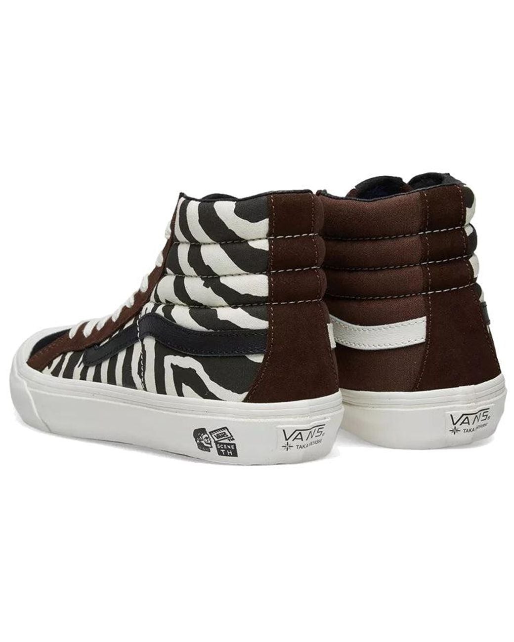 Vans Black Taka Hayashi X Style 138 Lx 'Zebra' for men