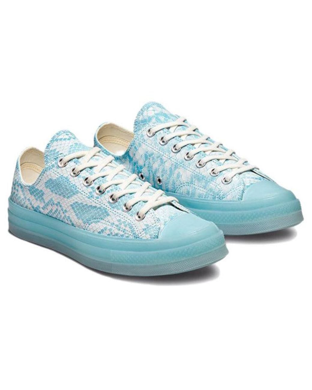 Converse Blue Golf Wang X Chuck 70 Low Python' for men