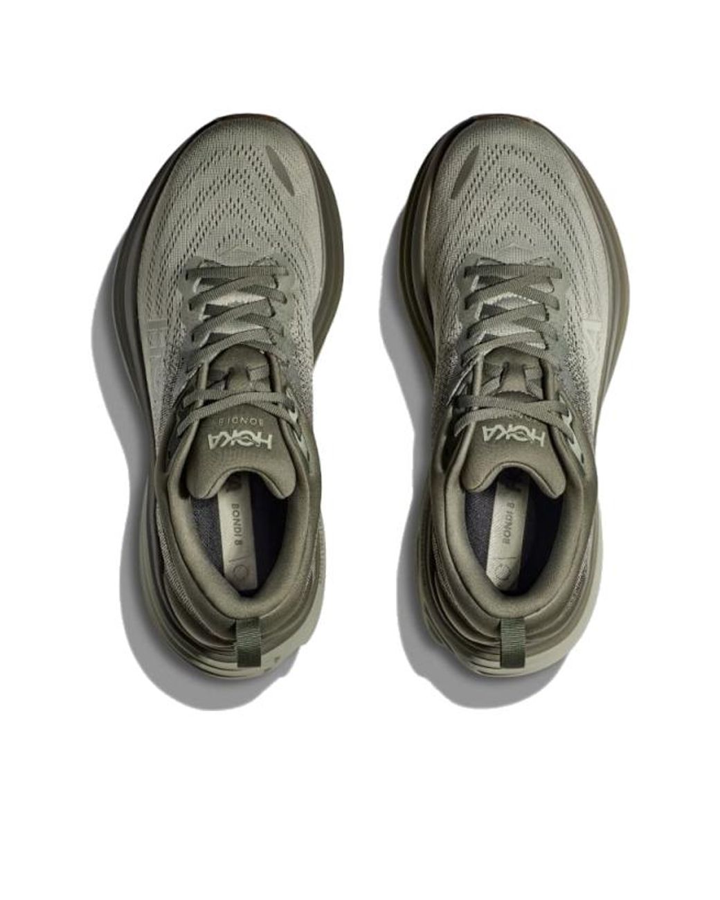 Hoka One One Brown Bondi 8 'Slate Barley' for men