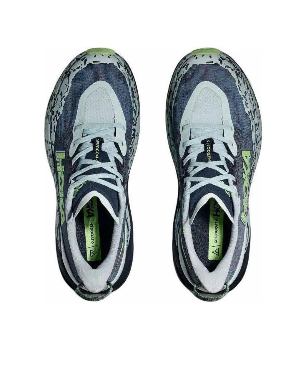 Hoka One One Blue Speedgoat 6 Wide 'Droplet Nautical Dusk' for men