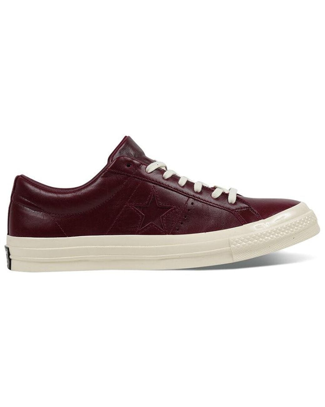Converse Brown One Star Low 'Dark Sangria' for men