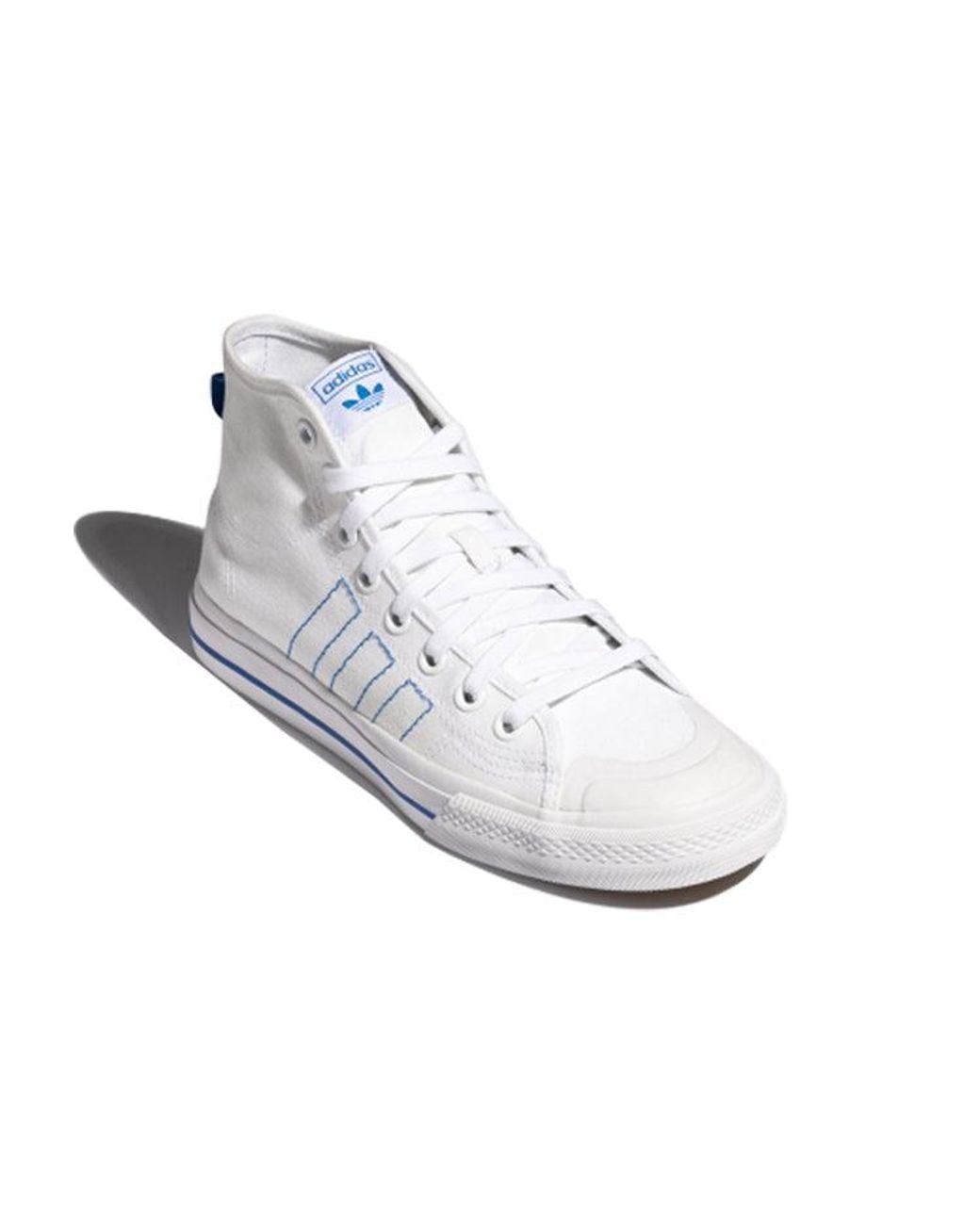 adidas Nizza Hi Rf in White for Men | Lyst
