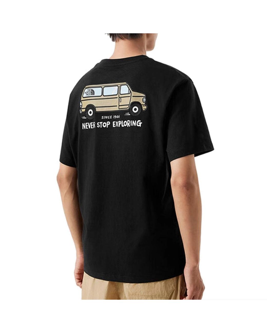 The North Face Black Van Life Graphic T-Shirt for men