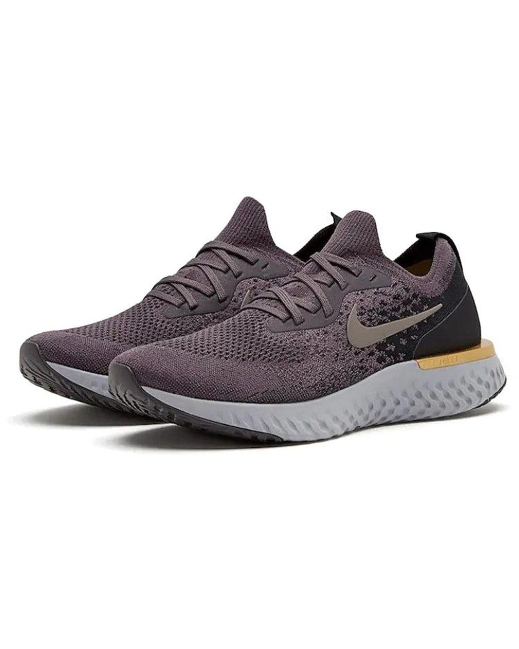 Nike Brown Epic React Flyknit 'Thunder' for men