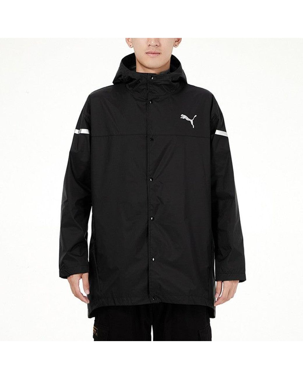 PUMA Black Waterproof Jacket for men