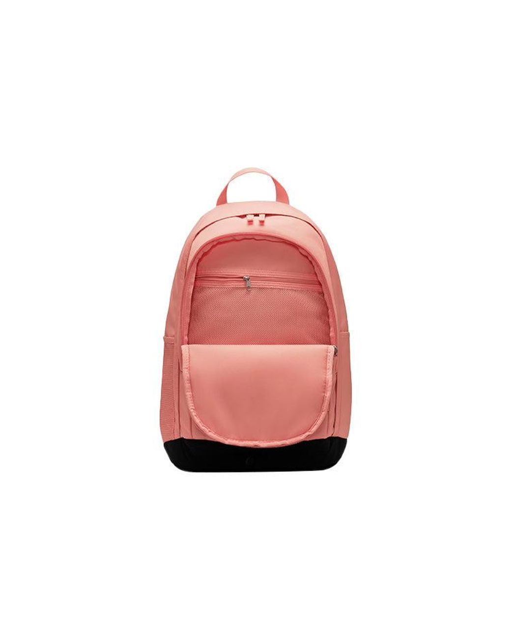 Nike Pink Hayward Logo Straps Large Capacity Colorblock Backpack One Size