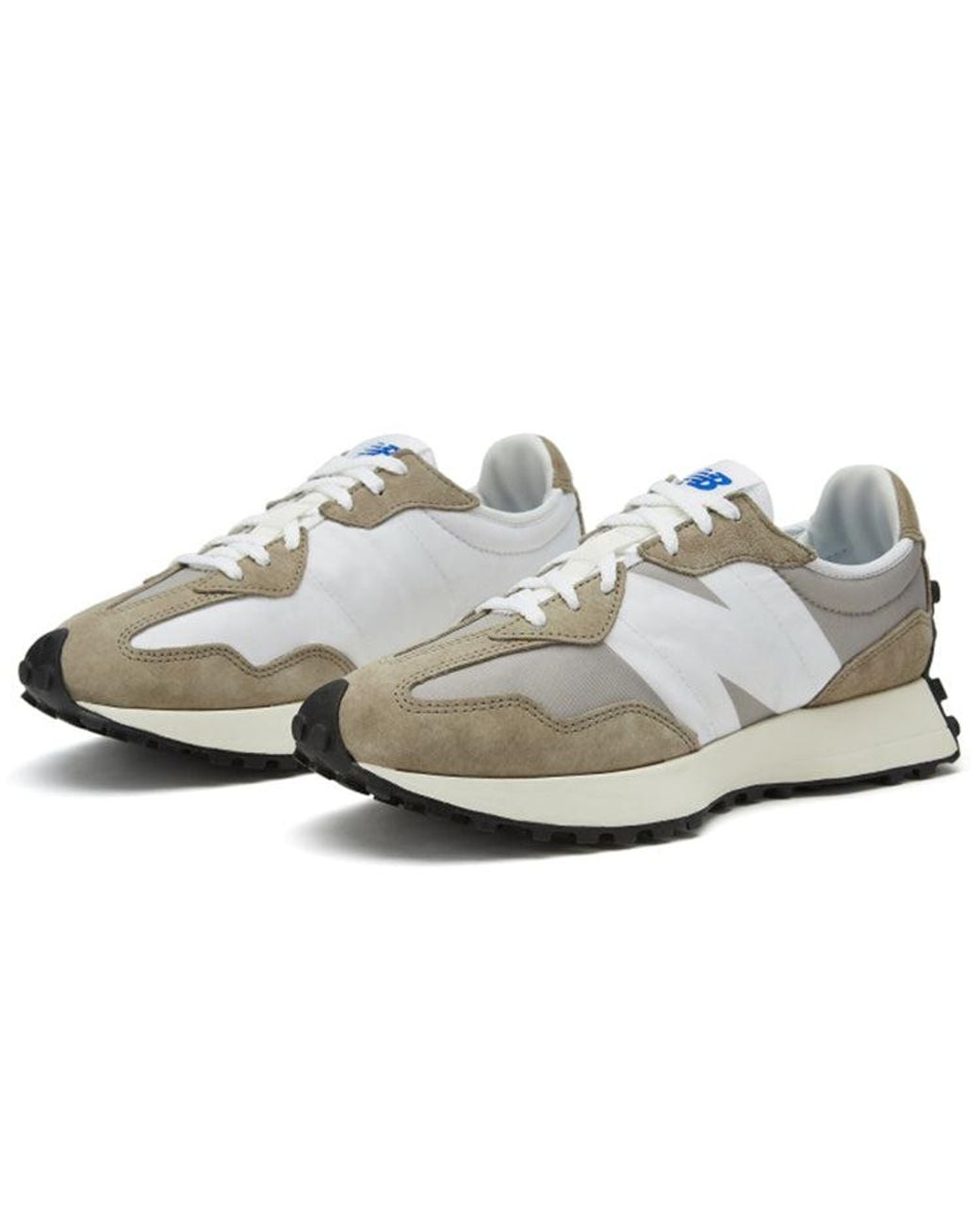 New Balance White 327 'Mushroom' for men
