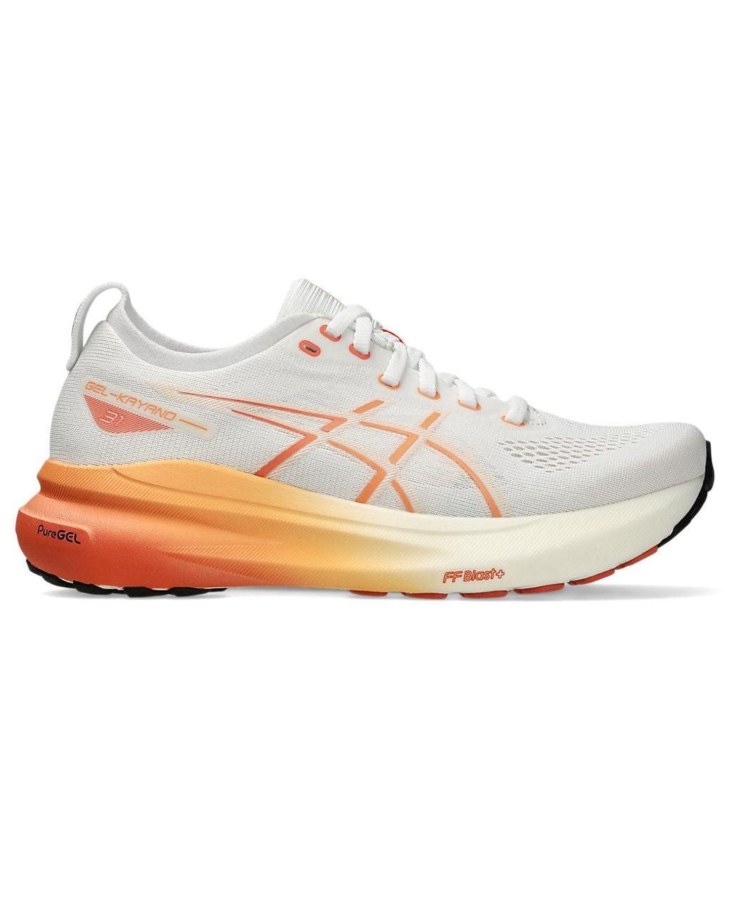 Asics White (Wmns) Gel-Kayano 31 Wide Sneakers