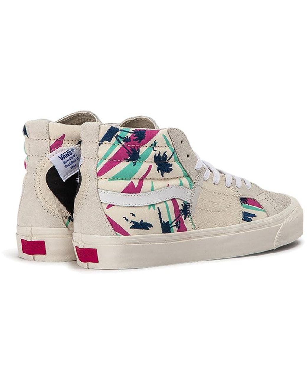 Vans Blue Sk8-Hi Bricolage Lx 'Embroidered Palm' for men