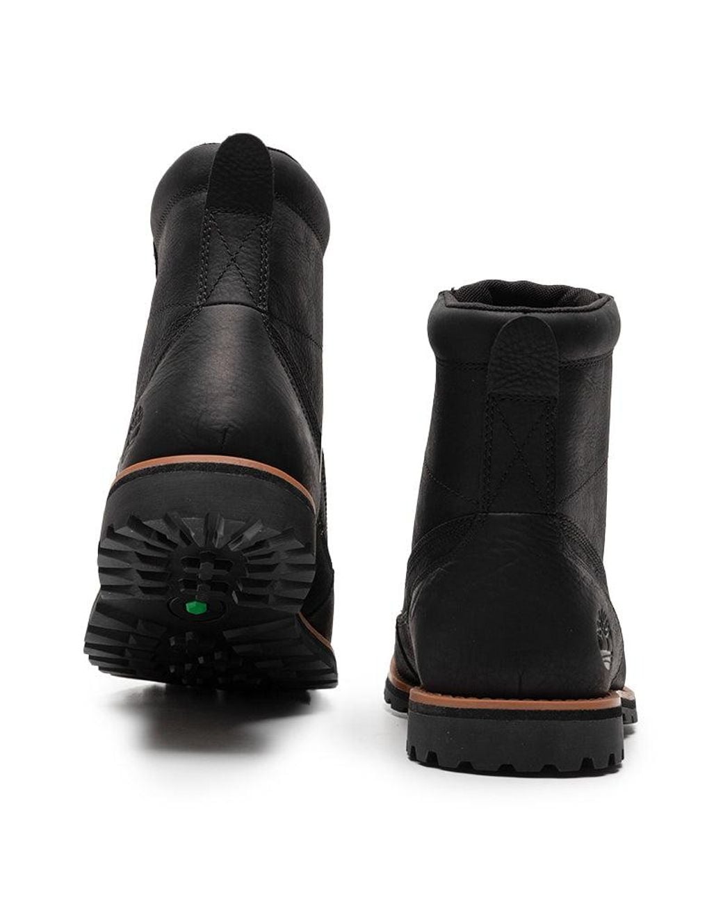 Timberland Black Attleboro 6 Inch Boot Full Grain' for men
