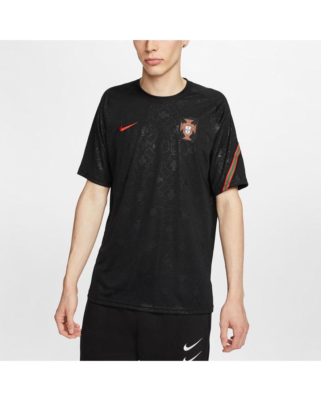 Nike Blue Portugal National Team 20/21 Pre Match Jersey for men
