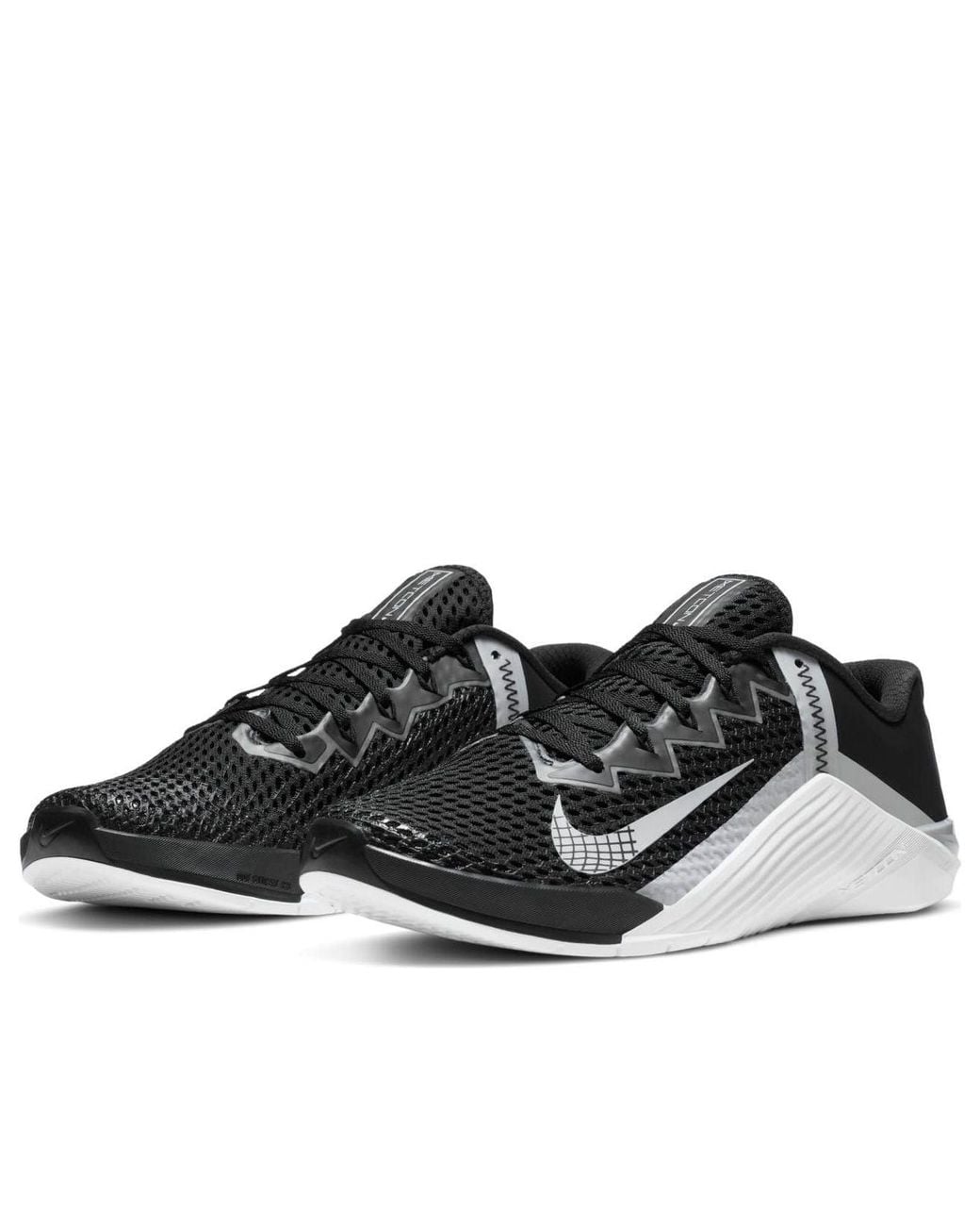 Nike Black Metcon 6 'Light Solar Flare Heather' for men