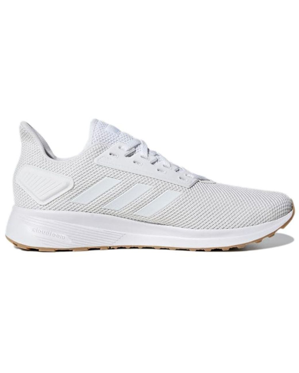 Adidas White Duramo 9 'Cloud' for men