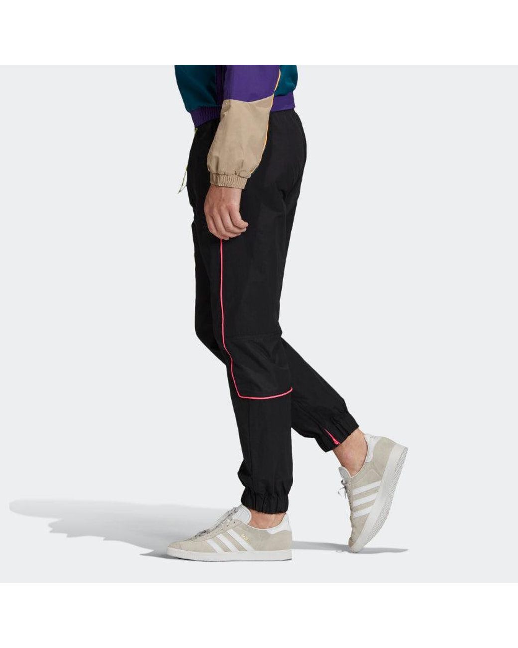 Adidas Black Originals Track Pant Cargo Casual Sports Pants for men