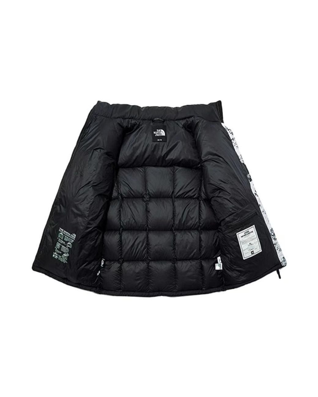The North Face Gray Winter Custom Printed Jacket Nj1Dl56C for men