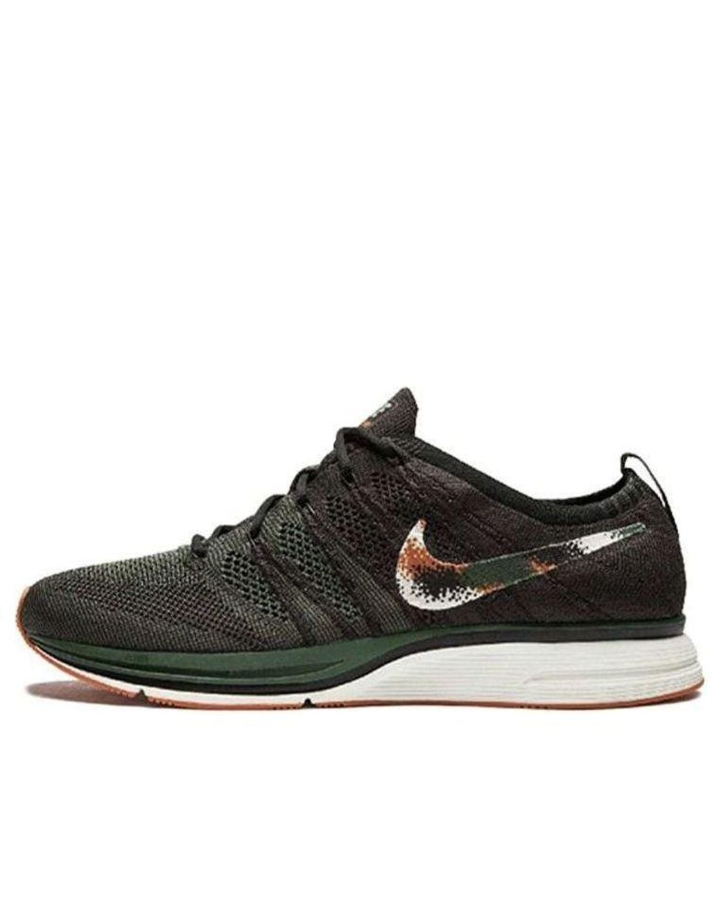 Nike Black Flyknit Trainer 'Dark' for men