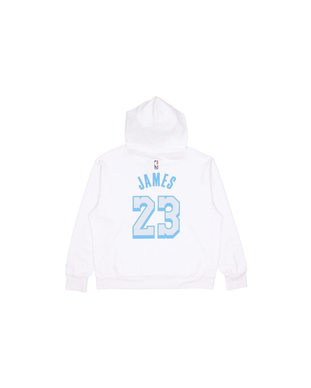 Nike White City Edition Nba Los Angeles Lakers Printing Fleece for men