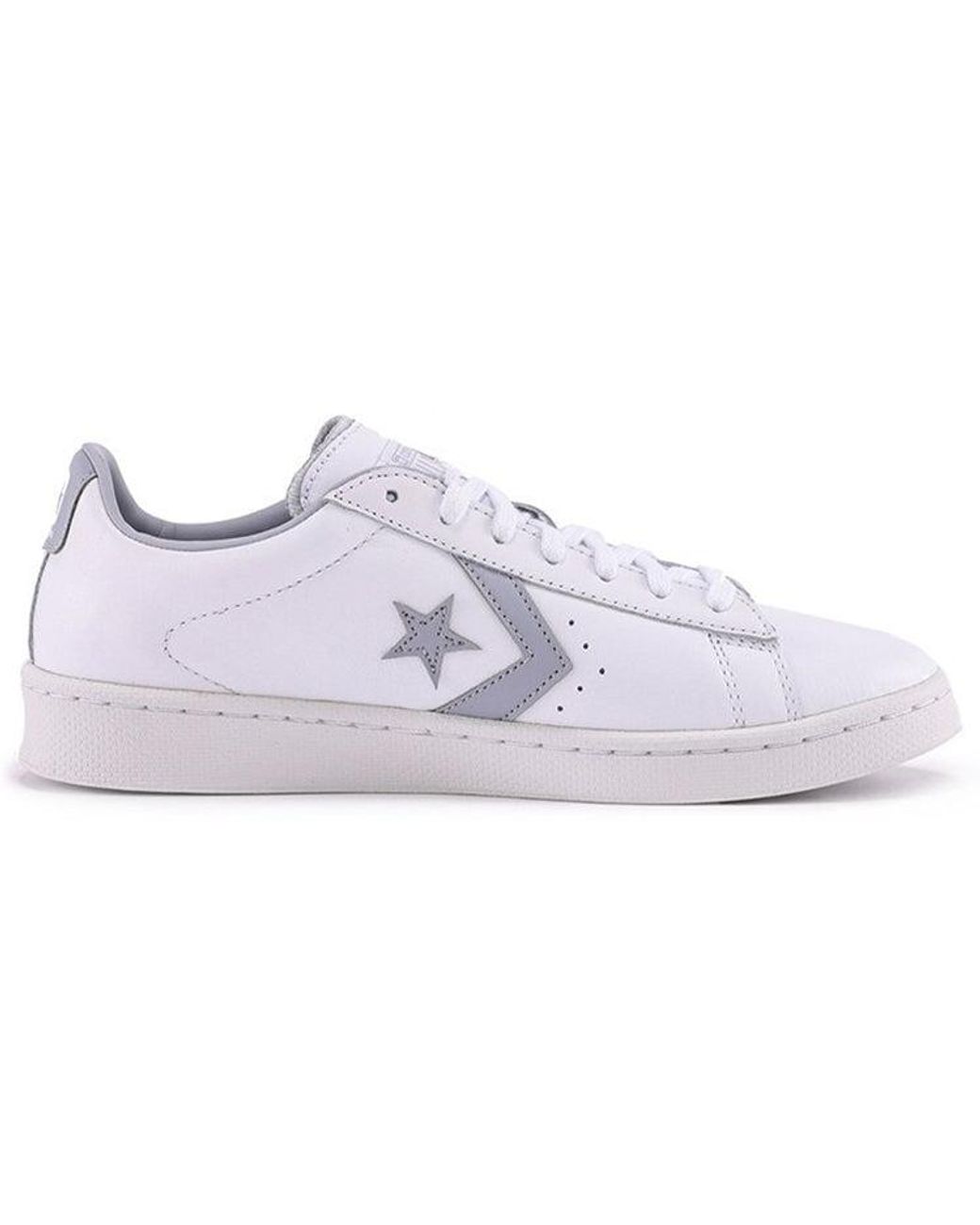 Converse White Pro Leather Low Gravel' for men