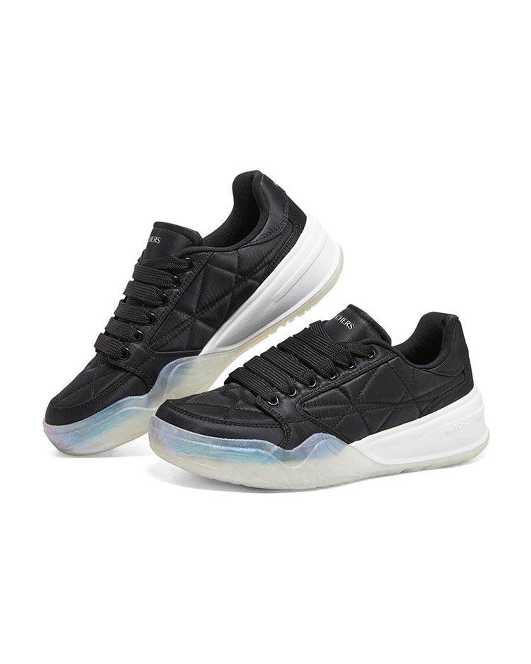 Skechers Black (Wmns) Denali Subtle Spark