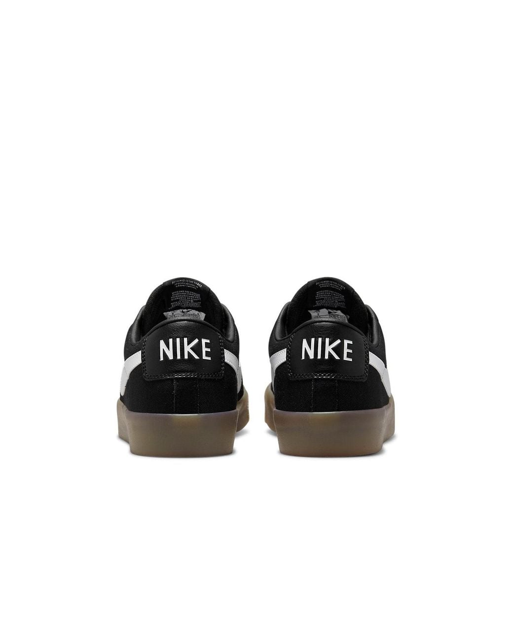 Nike Black Zoom Blazer Low Pro Gt Sb Gum' Dc7695-004 for men