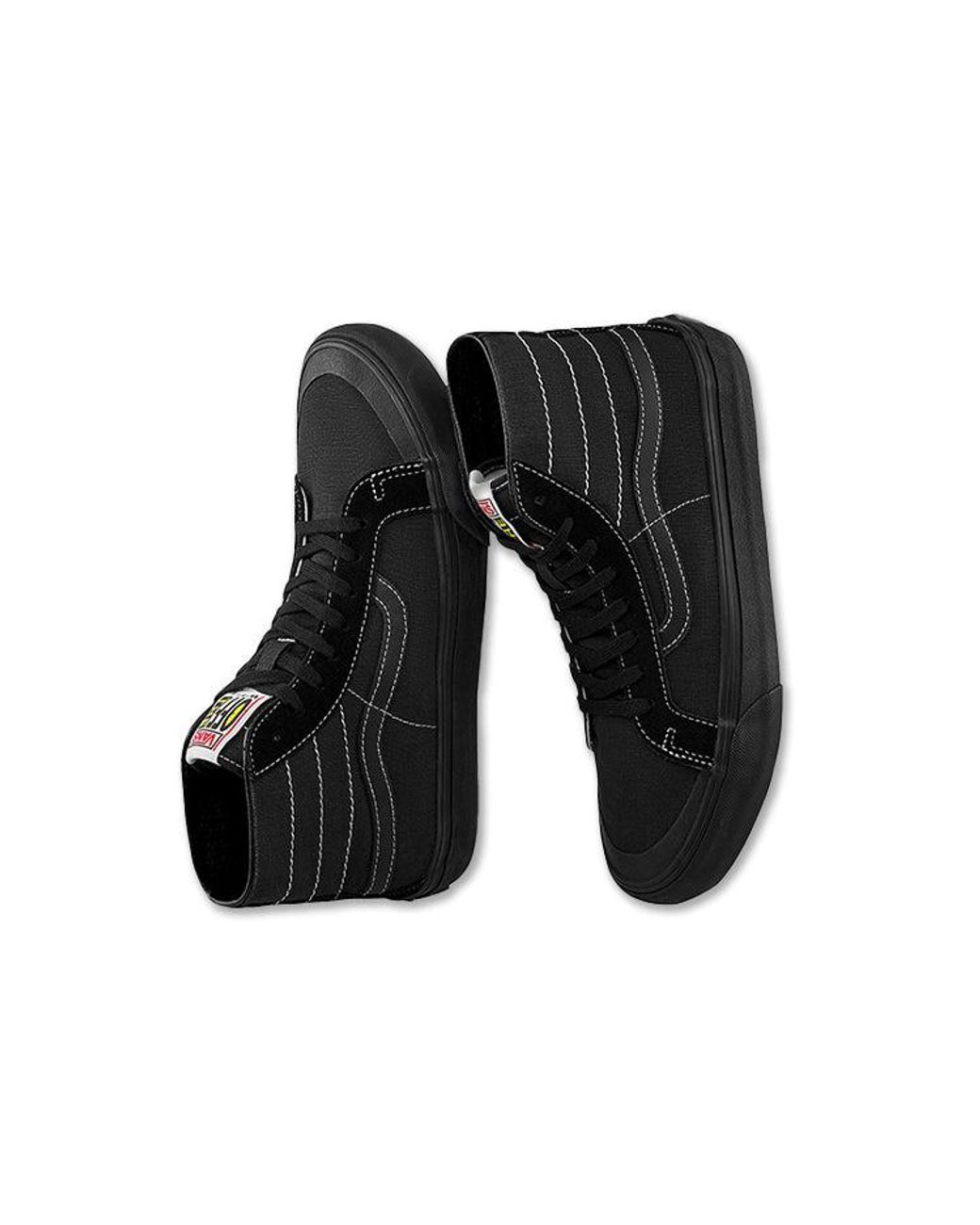 Vans Black Sk8-Hi Shoes for men