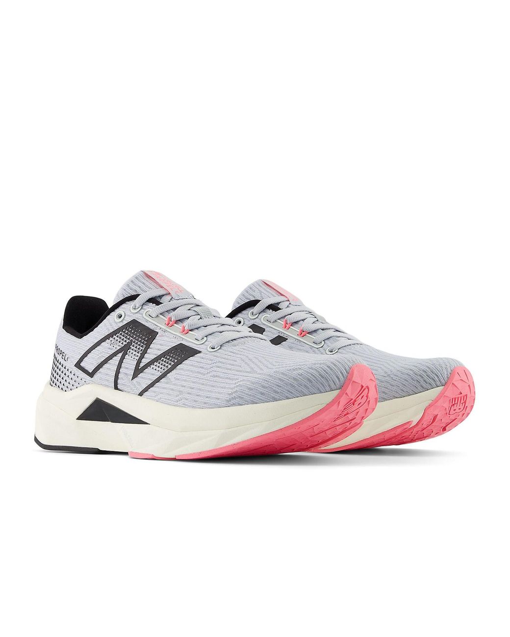 New Balance White (Wmns) Fuelcell Propel V5 'Granite Angora Nb'